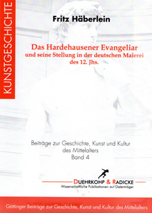 Umschlagbild: Das Hardehausener Evangeliar und seine Stellung in der deutschen Malerei des 12. Jahrhunderts